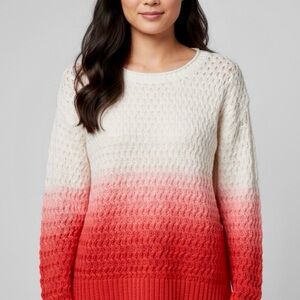 A.N.A Women's Gradient Knit Sweater size Large